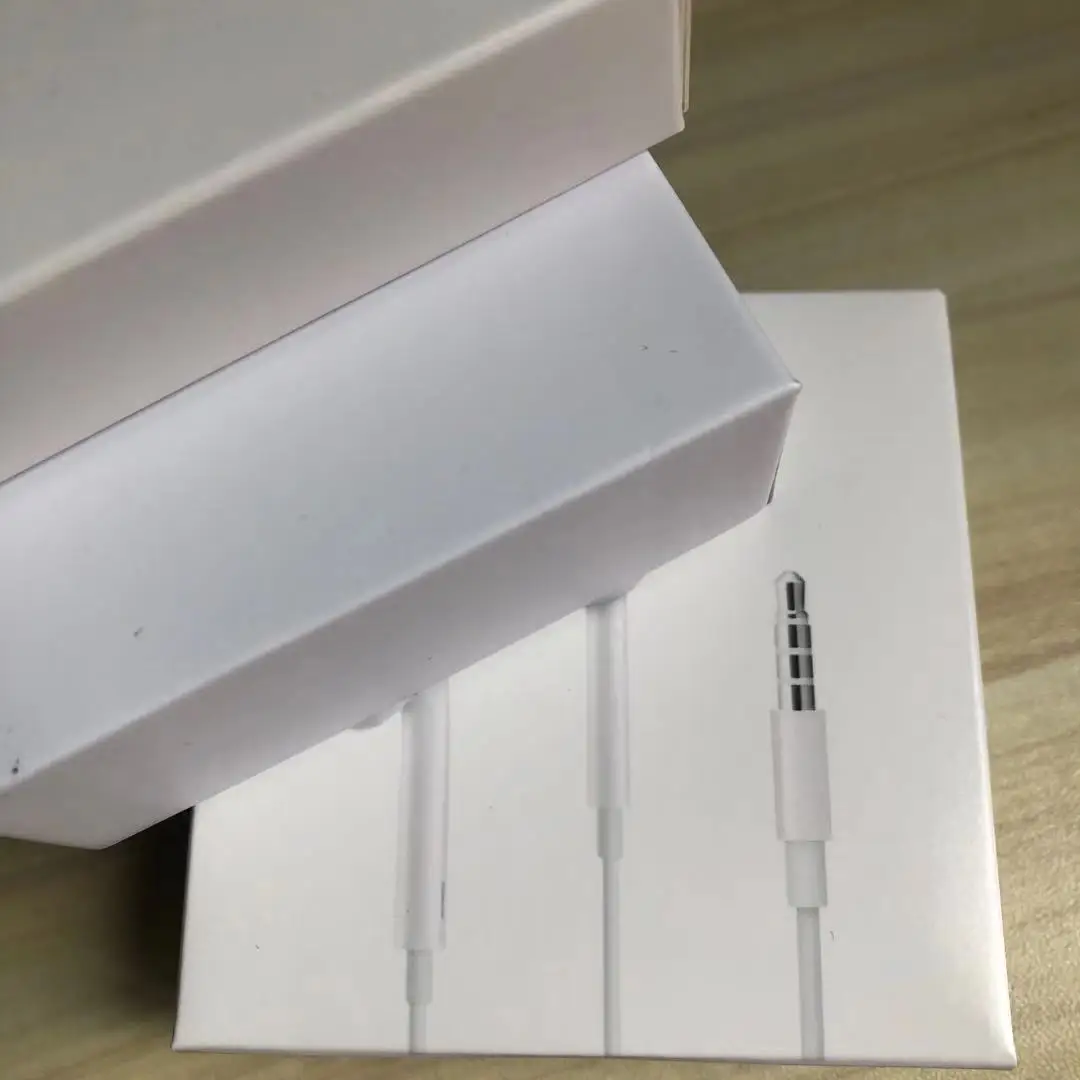 10 pçs/lote alta qualidade 3.5mm in-ear fones de ouvido fone com linha remota mic para iphone 5 5S 6s plus ouv | Электроника