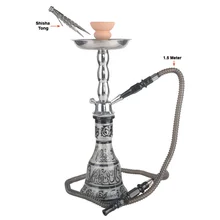 Железный кальян черного цвета набор для кальяна