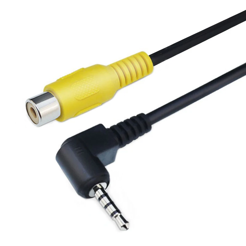 Adattatore Da RCA Femmina A Jack 2.5mm 4 Poli Per Cavo AV-IN GPS