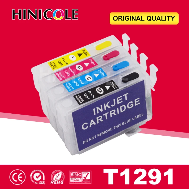 Hinicole Ink Cartridge Refillable Stylus Sx230 Sx235w Sx420w Sx425w