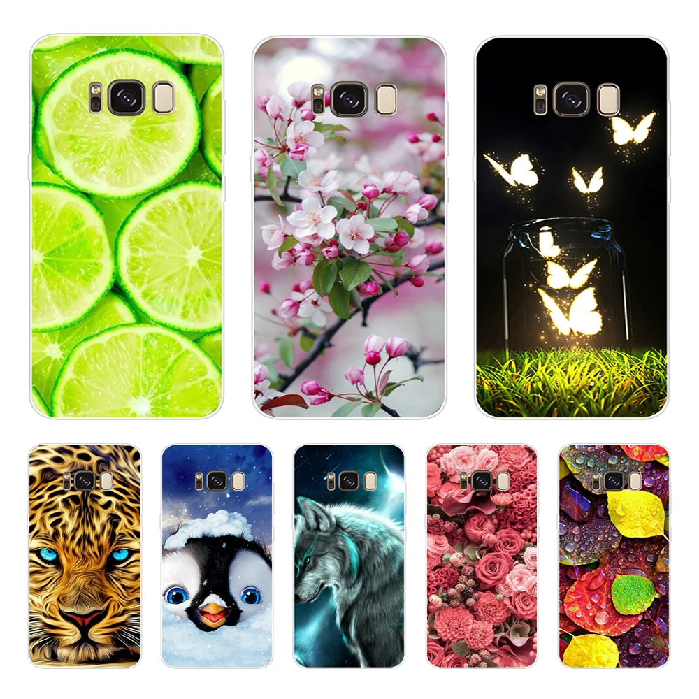 Custodia Per Samsung Galaxy S8 Custodia Morbida In Silicone Tpu S8 Plus Cover Per Samsung S8/S8 Plus Custodia Protettiva Per Telefono