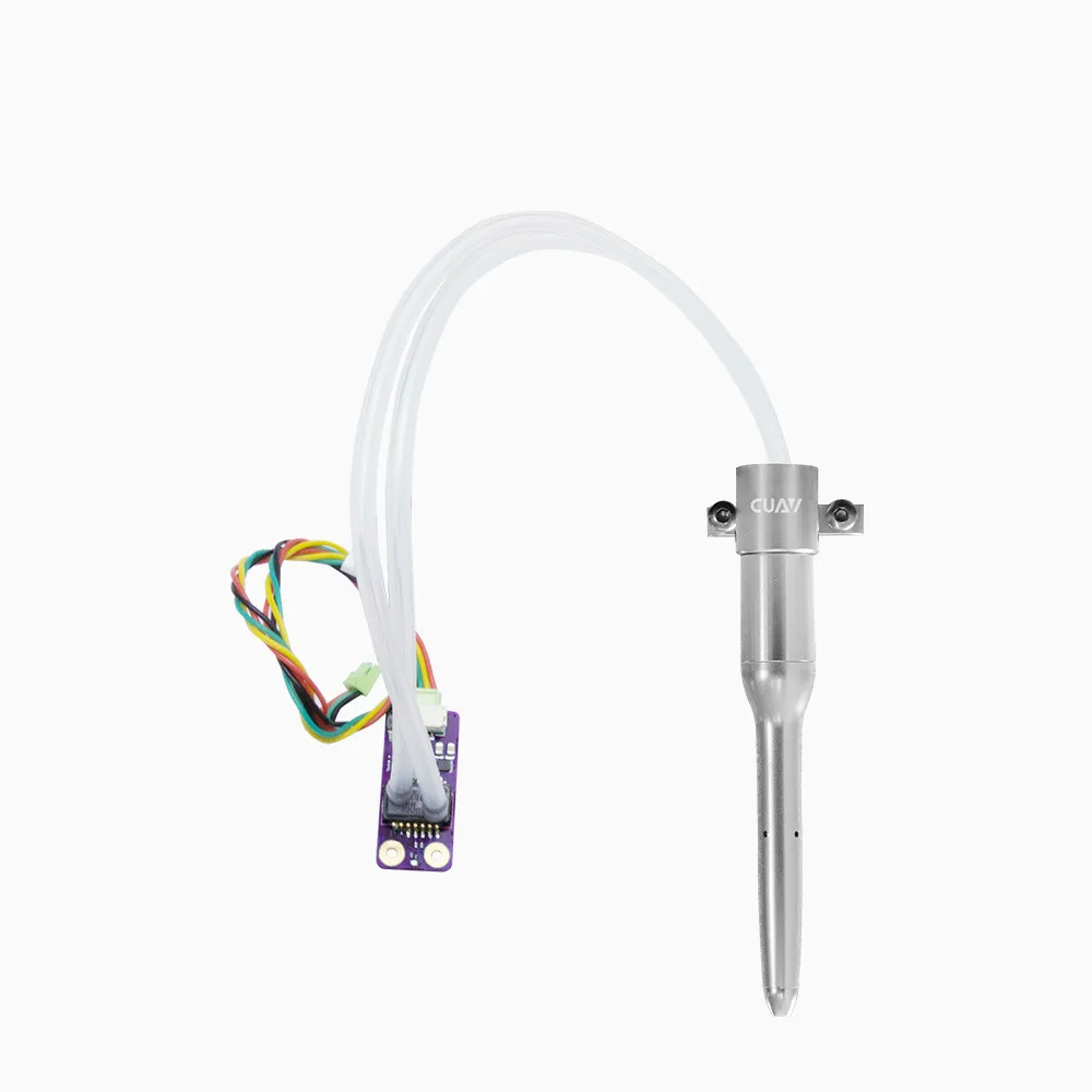 CUAV MS5525 Airspeed Sensor With Pitot Tube 0.84pa High Precision Pixhawk/V5/X7 Series Flight Control Airspeed Meter For Drone