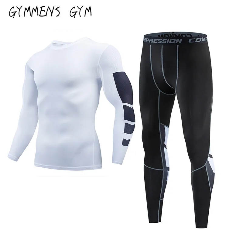 GYMMENS беговой костюм дренажный плотный однотонный костюм с короткими рукавами Спортивная одежда для улицы быстросохнущая одежда для фитнеса