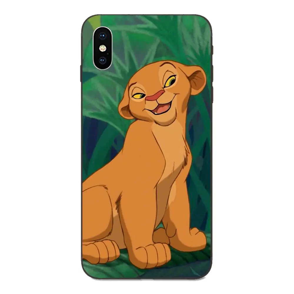 as picture Для Xiaomi Redmi Note 3 3S 4 4A 4X5 5A 6 6A 7 7A K20 Plus Pro S2 Y2 Y3 черный чехол для телефона чехол Чехол Simba и Нала" - Цвет: as picture