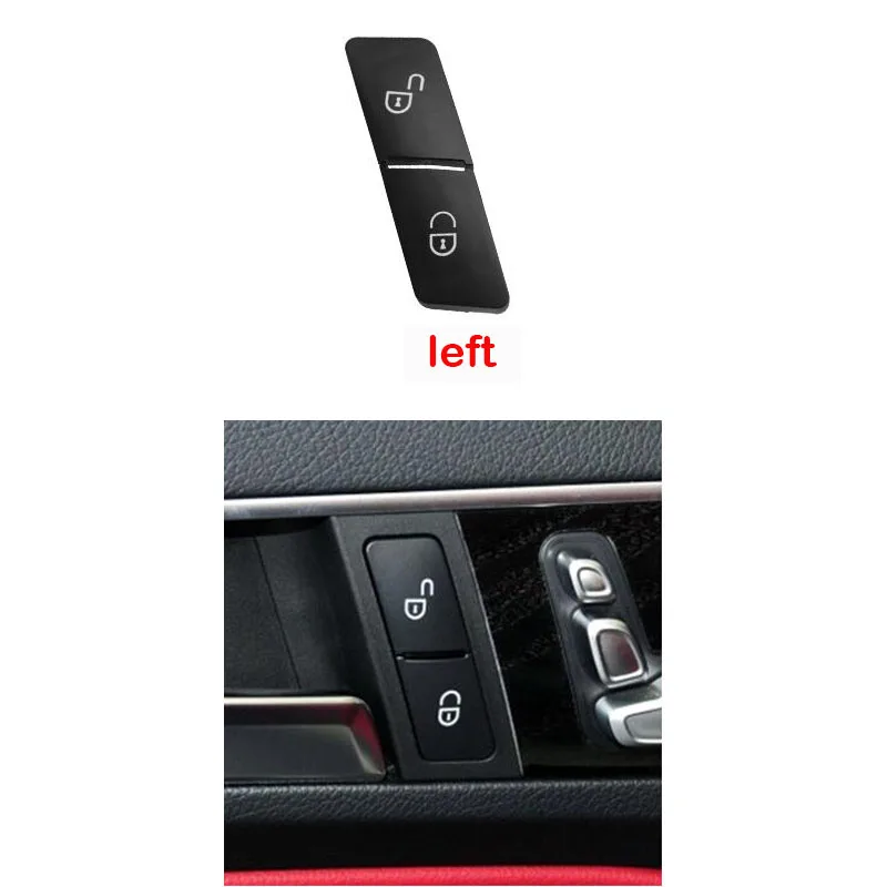 Для Mercedes-Benz c-класс e-класс GLK W204 W207 W212 W166 W176 Автомобильный Дверной замок переключатель кнопка дверной замок переключатель 20490584402 - Цвет: LEFT