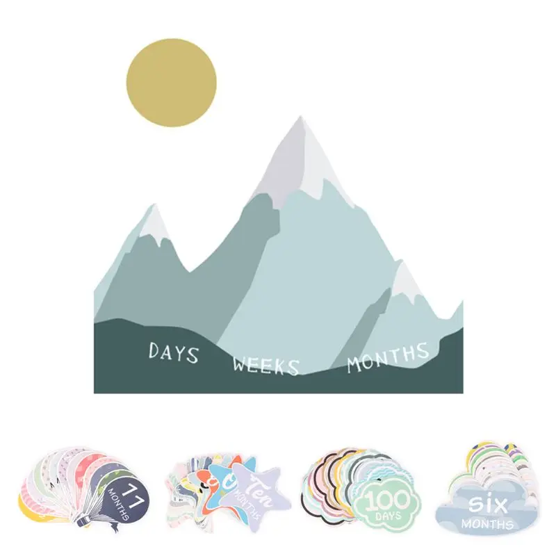 

Baby Multifunction Blanket Newborns Milestone Blankets Month Age Card Stroller Cover Cloth Infants Bathing Gifts Photo Prop Set