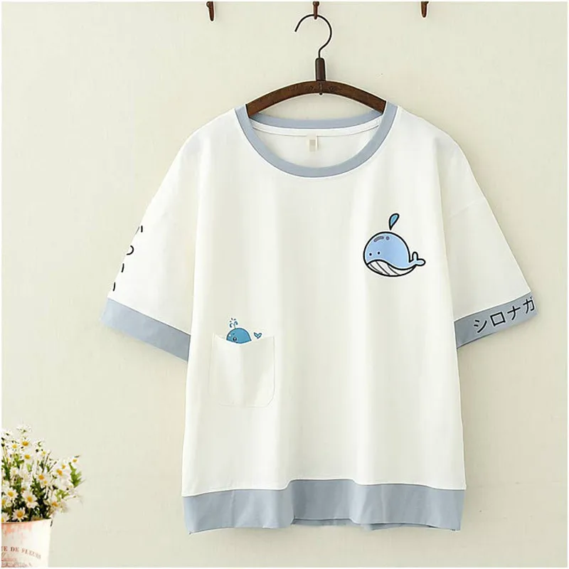 Summers Spring Ladies Top Tee Summer Cute Short Sleeve T Shirt Tops Tee  Cute For Girls Japan New T Shirt - Aliexpress