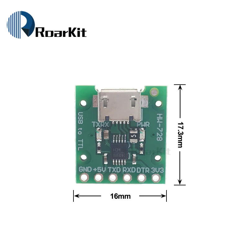 CH340E USB к ttl последовательный преобразователь 5 V/3,3 V альтернативные CH340G модуль для Arduino Pro mini