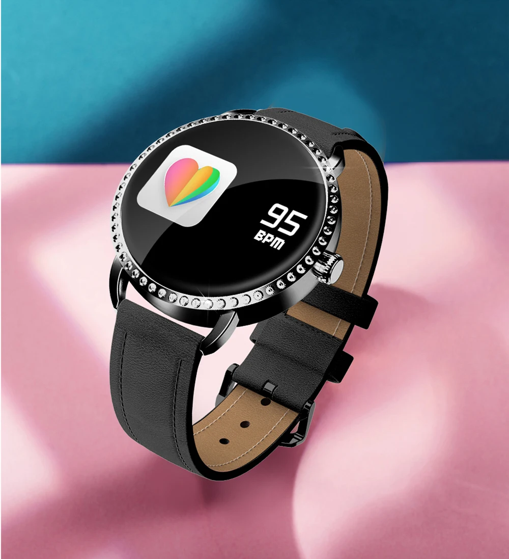Женские металлические умные часы в виде ракушки IP67 водонепроницаемые спортивные для Iphone Smartwatch монитор сердечного ритма функции кровяного давления для мужчин
