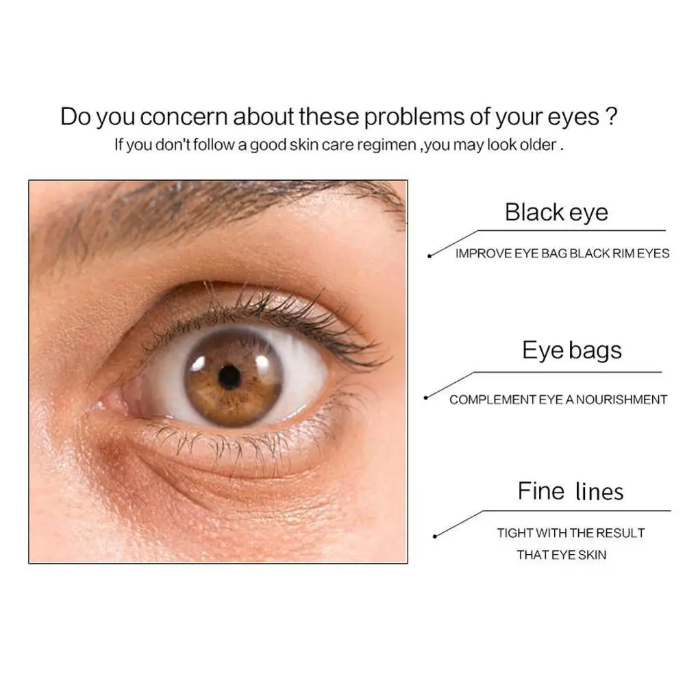 Crystal Collagen Eye Mask Eye Patch Wrinkle Face Mask for the Eye Bag Dark Circle Remover Gel Eye Patches Skin Care