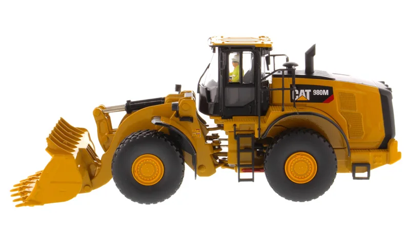 DM 85543 1:50 Cat 980M колесный погрузчик с рок игрушка ведро|tractor toy|toy tractorclaas tractors |