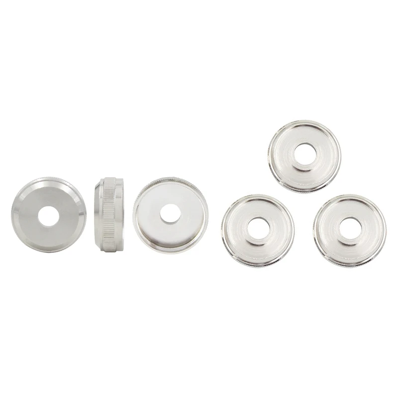 Dropship-6Pcs труба Нижняя крышка труба ключ кнопка Поршневой клапан крышка винт аксессуары
