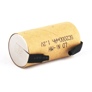 

LiitoKala SC 1,2 v Ni-MH 2000mAh batería recargable 10C 15C para aspiradora limpiadora limpiamoquetas Drone taladro eléctrico ba