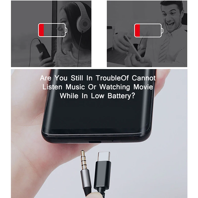 Type C 3.5mm AUX Adapter Natrberg USB C Aux Adapter For Samsung USB C Earphone 3.5mm Splitte Jack Charging Extension