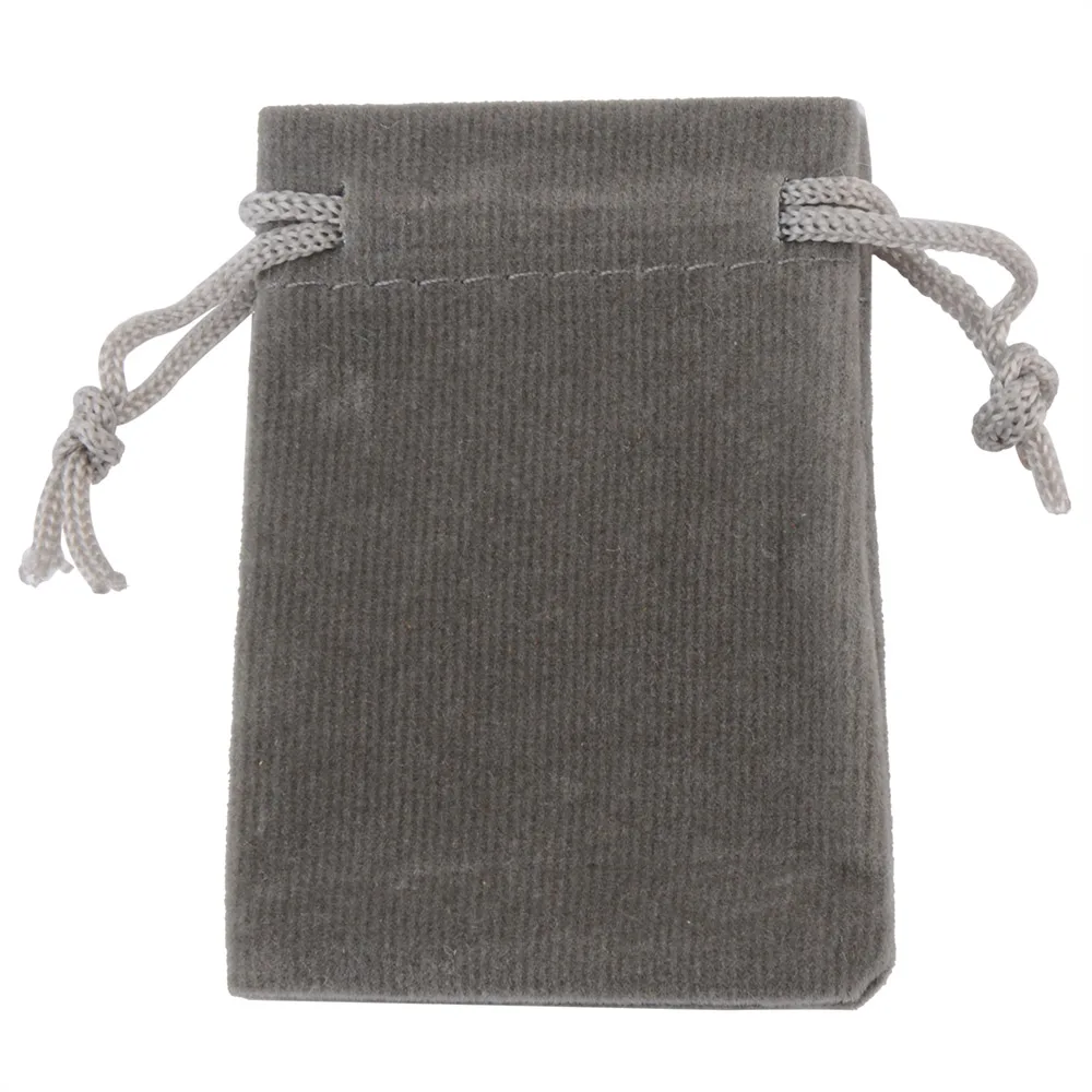 25 teile/los 5x7cm Samt Taschen Schmuck Verpackung Kordelzug Hochzeit Geschenk Tasche & Beutel Für Schmuck Machen DIY großhandel – Detail 6
