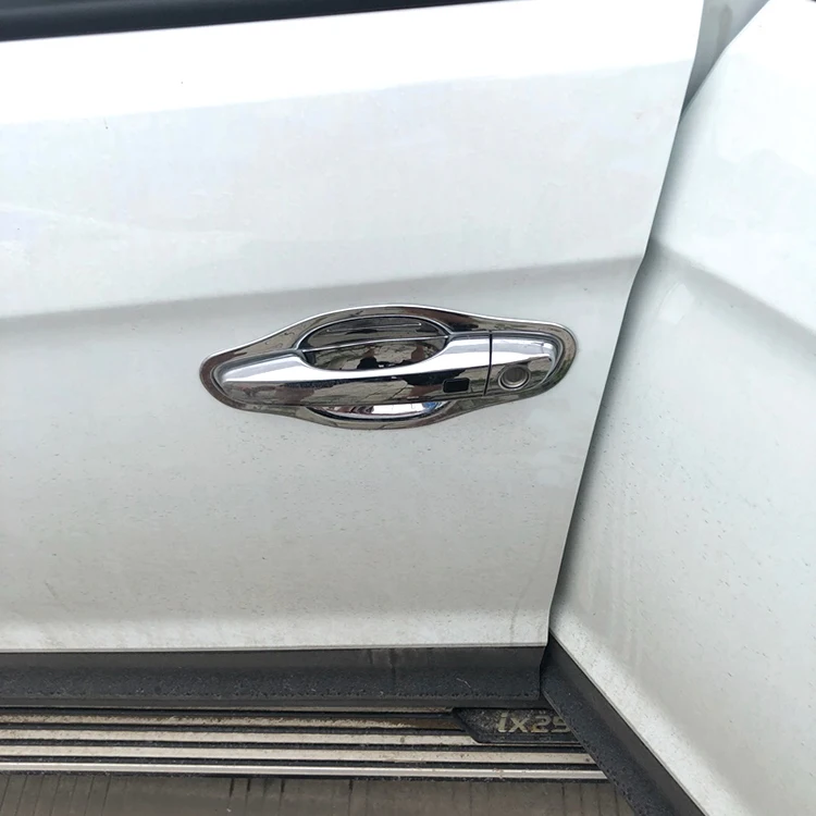 Для hyundai Creta hyundai Ix25 хромированная дверная ручка крышка чашки чаши литье ловушка гарнир накладка крышка