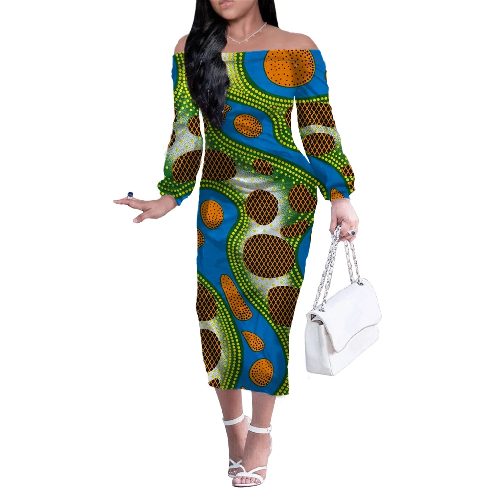 Hycool Ankara African Kente Tribal Women'S Clothing With Free Shipping Dresses Off Shoulder Elegant Ceremony Long Party Dresses 22 Hycool Ankara African Kente Tribal Women'S Clothing With Free Shipping Dresses Off Shoulder Elegant Ceremony Long Party Dresses