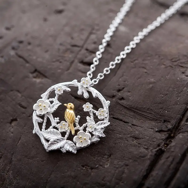 925 пробы серебряные ожерелья подвески и чистое серебро цепочка ожерелье