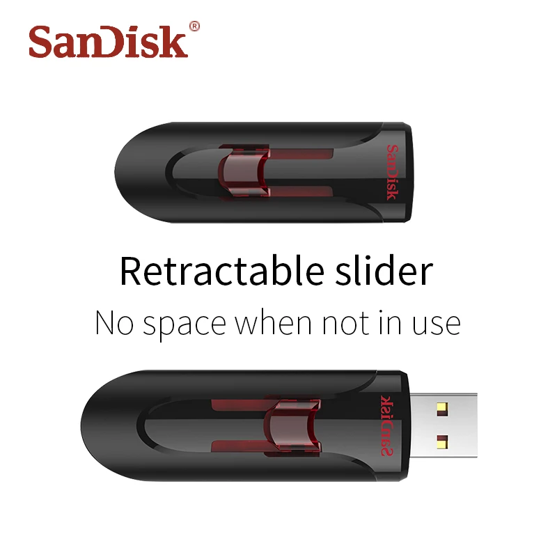 SanDisk CZ600 USB 3 0 флеш накопитель 128 Гб 64 ГБ 32 16 высокоскоростной карта памяти Флешка U