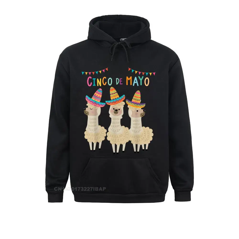 

No ProbLlama Cinco De Mayo Shirt Funny Llama Mexican 5th May New Fashion Women Sweatshirts Hoodies Holiday Hooded Pullover
