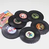 1/4/6 Pcs Colorful Coaster Retro Vinyl Record Disk Coasters For Drinks With Gift Box Funny CD Cup Mats Kitchen Accessories Tools ► Photo 2/6