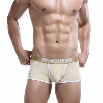 

Mens Ice Silk Boxers Underwear Short Summer Breathable Underpantrs Seamless Soft Nylon Panties Plus Size Spandex Pouch Short