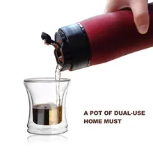 350 мл, нержавеющая сталь, французский пресс, кофейник, Кофеварка, чайник с фильтром для кофе, с двойными стенками, вакуумная кружка, горшок