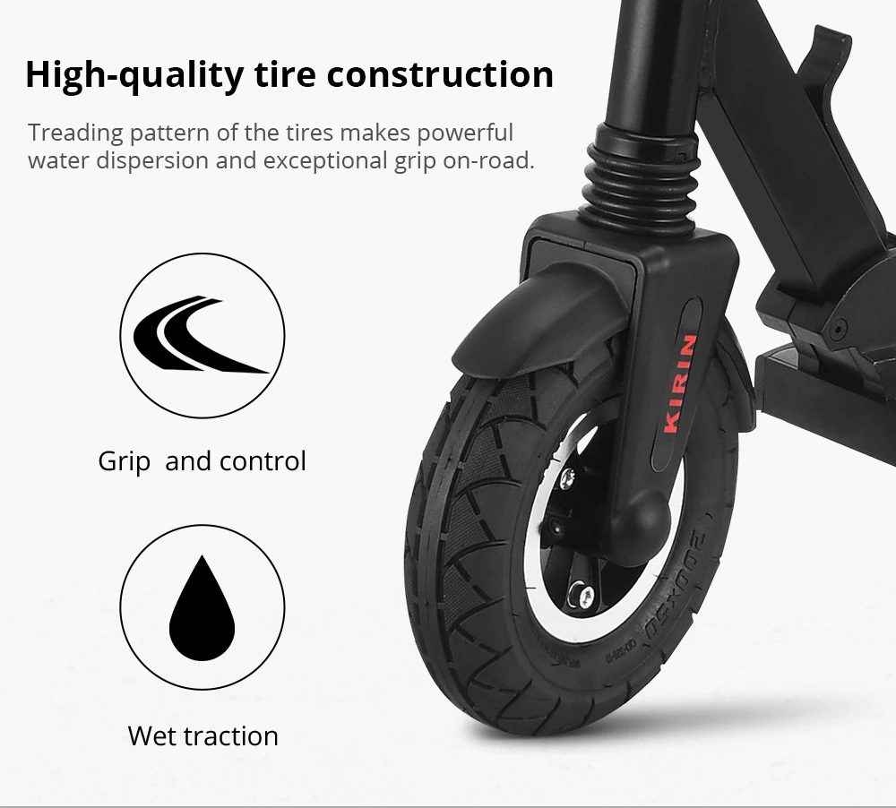 [Официальный магазин] 11 кг светильник KUGOO KIRIN S2 складной электрический скутер для взрослых с ЖК-дисплеем Макс 25 км/ч 8 дюймов шина e скутер M365 PRO