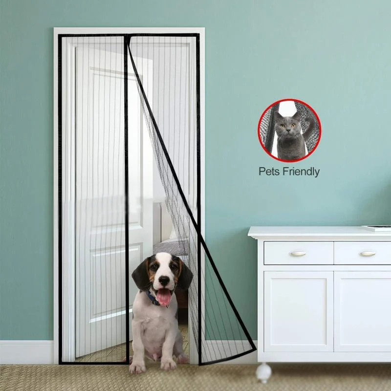 

Hook & Loop Fastener Fixed Insect Magic Door Net Screen Anti Mosquito Magnetic Bug Mosquito Fly Insect Curtain Mesh Guard