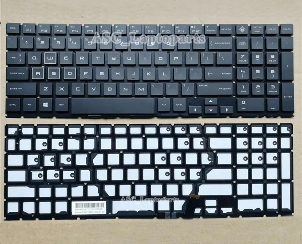 

Новая английская клавиатура QWERTY для ноутбука HP omen 15-dc000 15t-dc000 15-dc0010nr 15-dc0051nr 15-dc0052nr, цветная подсветка