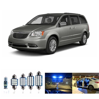 

13Pcs No Error Canbus White LED Light Bulb Interior Package Kit For 2008-2013 Chrysler Town Country Map Trunk License Plate Lamp