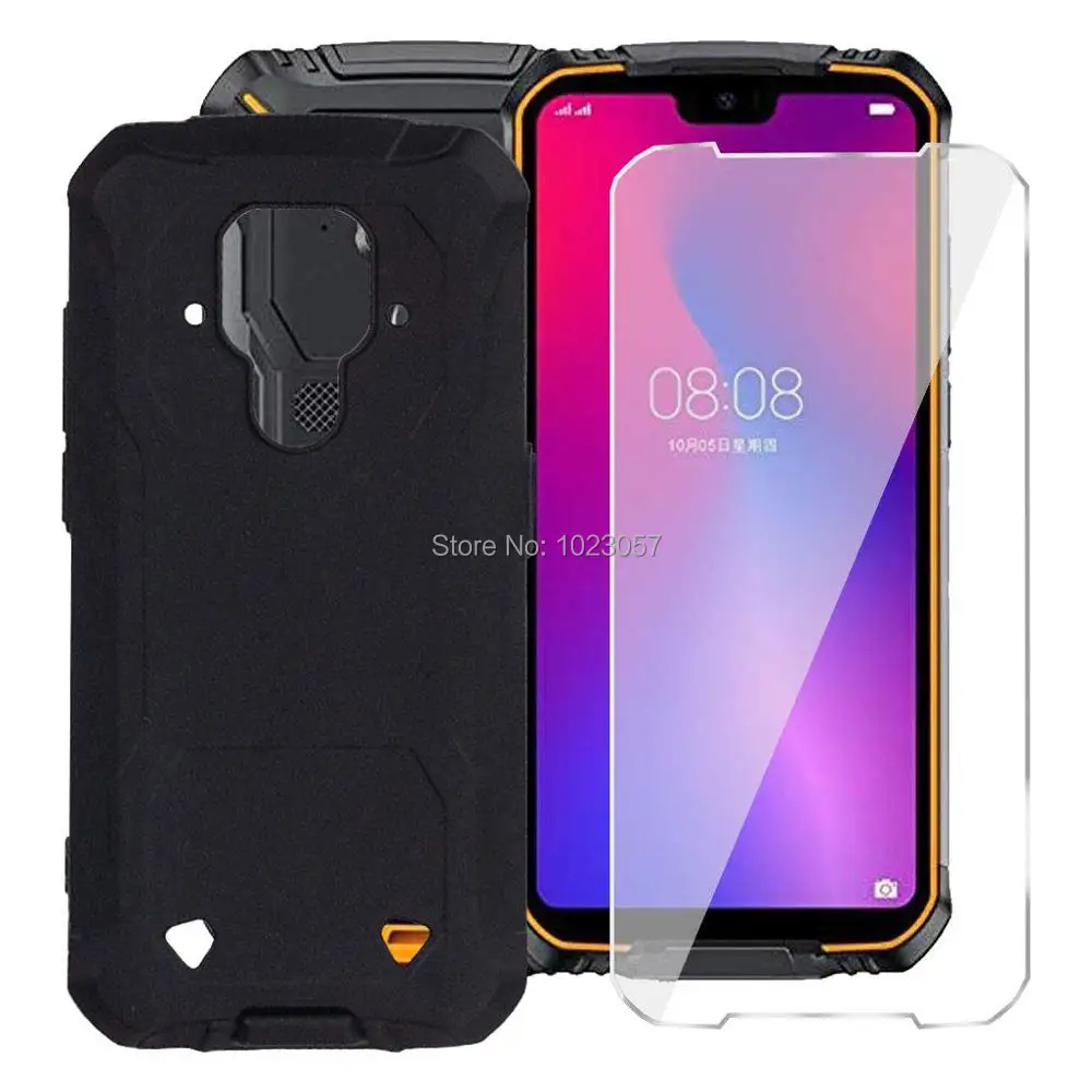 Чехол из закаленного стекла для Doogee S68 Pro защитный чехол с полным покрытием