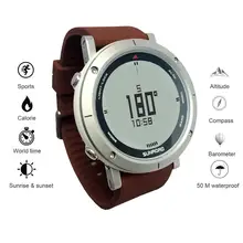 Sunroad 2021 Nieuwe Outdoor Sport Horloge Mannen Digitale Mode Multifunctionele Horloges Waterdicht Luxe Reloj Hombre