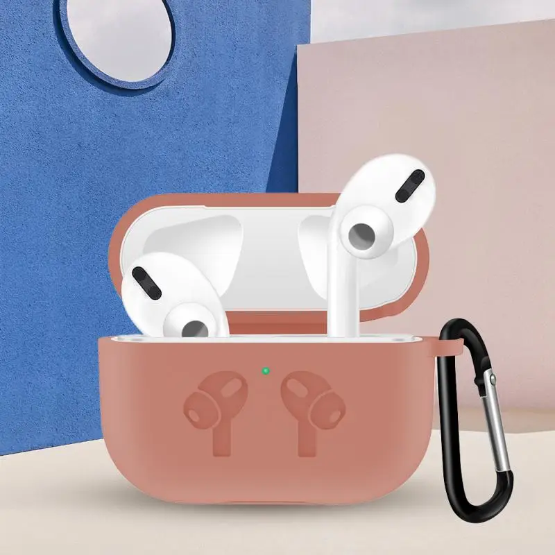 Для Airpods новейший силиконовый чехол Защитный чехол для Apple Airpods pro беспроводной зарядный чехол силиконовый защитный чехол