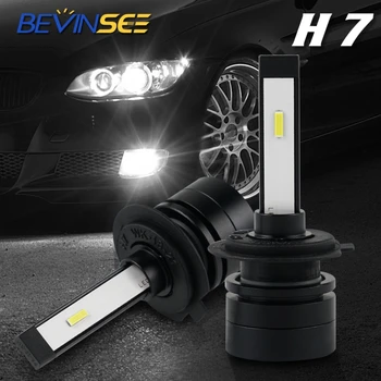 

H7 LED Fog Light Bulbs H11/H8/H9 9006/HB4 9005/HB3 H4 H7 5202/H16(EU) 880 881 30W 3000LM 6000K Driving 1860 COB Chips Super Mini