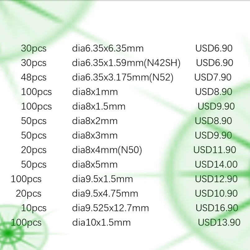 Круглый неодимовый магнит диаметр 6 36 8 5 10 мм | Обустройство дома