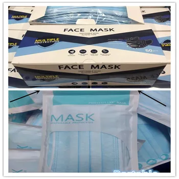 

Summer Thin and light face mask Individually packed Boxed Disposable face mask mascarilla masque mondkapjes free delivery