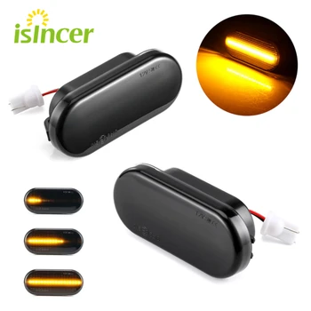 

2 pieces Turn Signal Lights Amber For Ford Focus MK2 Galaxy C-Max Dynamic LED Side Marker For SEAT Leon Toledo 1M Ibiza 6L