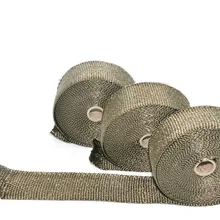 5 м автомобиль мото теплозащитный экран турбо выхлоп тепла обмоточная лента изолятор для труб щиты коллектора изоляционная ткань рулон