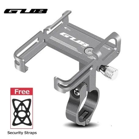 P10-titanium GUB P10P20 алюминиевый MTB велосипедный держатель для телефона, держатель для мотоцикла, gps Держатель для руля велосипеда, кронштейн для велосипеда, аксессуары для оборудования - Цвет: P10-titanium