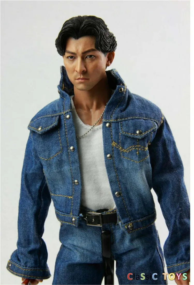 1:6 масштаб фигурка кукла Гонконг звезда улица банда Andy Lau 1" фигурка кукла Коллекционная модель игрушки, не включены мотоциклы