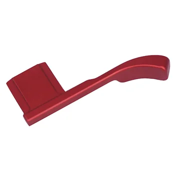 

Metal Thumb Hot Shoe Hand Grip Hotshoe Bracket for Fujifilm Fuji XE3 X-E3 Camera Finger Handle Red
