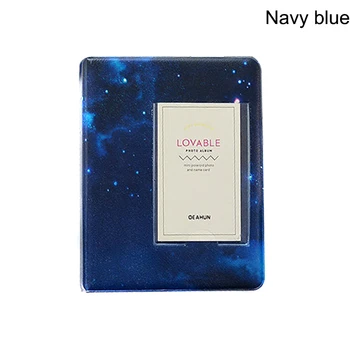 

64 Pockets Photo Book Album 3 Inch Storage Name Card Holder for Instax Mini Fuji Films PaperDIY photo album sticker frame
