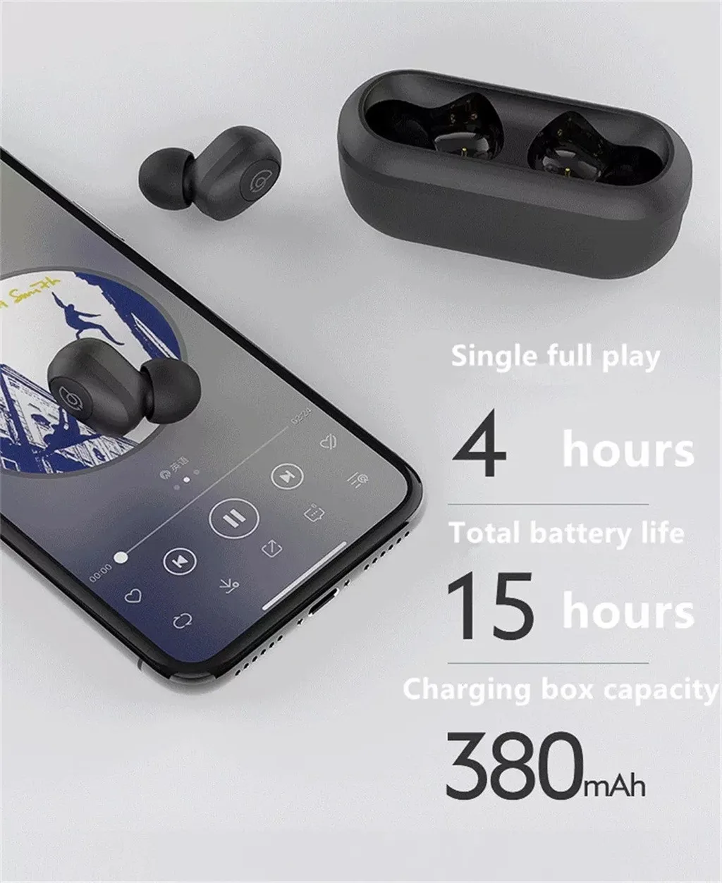 2 x наушники мини Близнецы беспроводные наушники Bluetooth 5,0 спортивные стерео наушники IPX5 гарнитура Горячая USB 2,0 зарядный кабель Hands-free