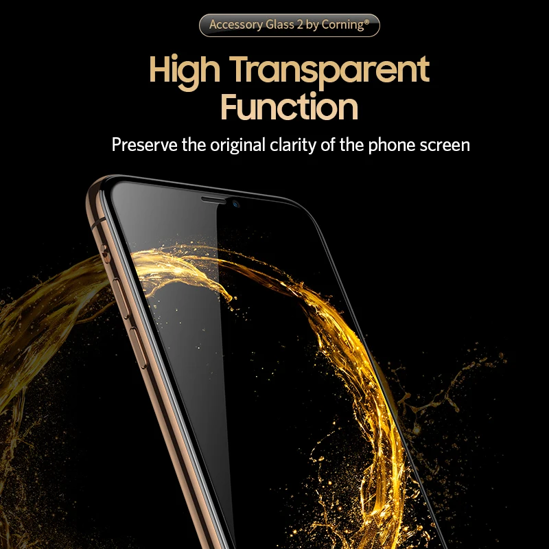 Benks HD прозрачное закаленное стекло от Coring Защитная пленка для экрана для iphone X Xr Xs Max iphone 11 Pro max Защитная крышка