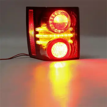 

Hot 1 Pair LED Rear Tail Light Brake Light Lamp With Bulb for Land Rover Range Rover 2010 2011 2012 Car Styling Replacement