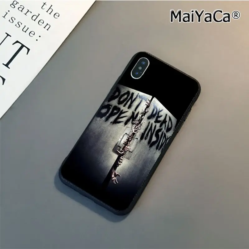 Чехол для телефона MaiYaCa для iphone 11 pro X se 5S 6s 6s plus 7 plus чехол walking dead hero для iphone 11 pro 8 8plus XR XS MAX