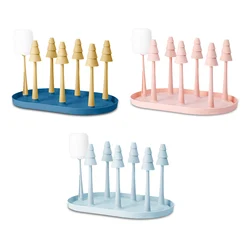 Égouttoir de bouteilles pour bébé, support de séchage, bleu, rose, pour le nettoyage, 2022 
