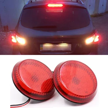 

Accessories LED Lights Car Auto Red Rear Taillights Bumper Reflector Lamp