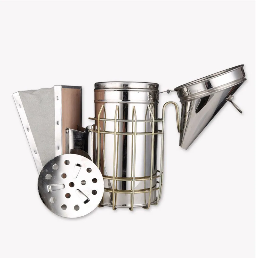 

Beekeeping Smoker Stainless Steel Manual Bee Smoke Transmitter Kit Beekeeping Tool Apiculture Beekeeping Tool Smoke Sprayer